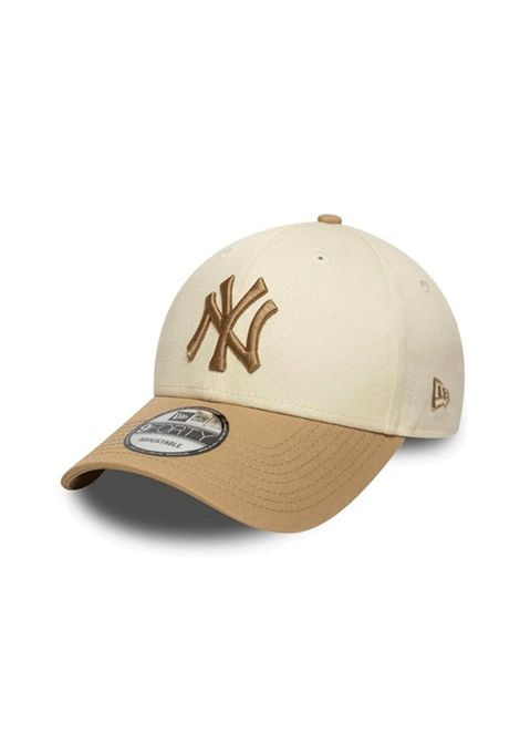 Cappello New Era 9FORTY New York Yankees MLB Colour Block Crema Beige Unisex NEW ERA | Cappelli | 60771836-